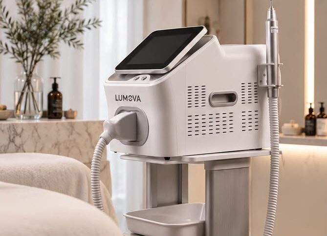 Lumova laser in a calm treatment room